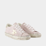 Sneakers Super Star - Golden Goose Deluxe Brand - Cuir - Rose