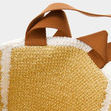 Sac Porté Épaule Sillo Small - Marni - Synthétique - Beige