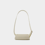 Sac À Main Cannolo Mini - Jil Sander - Cuir - Eggshell