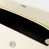 Sac À Main Cannolo Mini - Jil Sander - Cuir - Eggshell
