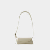 Sac À Main Cannolo Mini - Jil Sander - Cuir - Eggshell