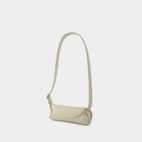 Sac À Main Cannolo Mini - Jil Sander - Cuir - Eggshell