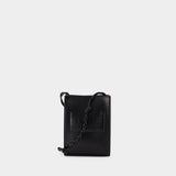 Sac À Bandoulière Tangle Small - Jil Sander - Cuir - Noir