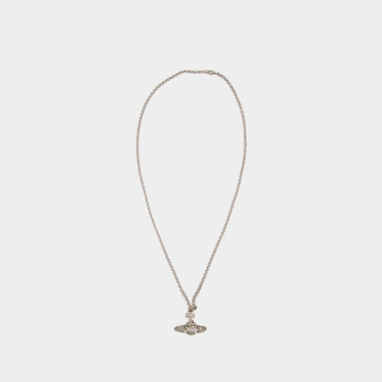 Collier New Small Orb - Vivienne Westwood - Métal - Gris