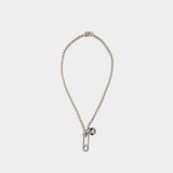 Collier Man. Imogene - Vivienne Westwood - Métal - Gris