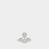 Barrette Annalisa Pearl Large - Vivienne Westwood - Laiton - Argenté