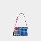 Sac Porté Épaule Heather - Vivienne Westwood - Synthétique - Bleu