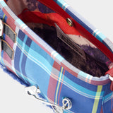 Sac Porté Épaule Heather - Vivienne Westwood - Synthétique - Bleu