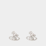 Boucles D'Oreilles Mayfair Bas Relief - Vivienne Westwood - Argent - Argenté