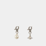 Boucles D'oreilles Claude - Vivienne Westwood - Laiton - Argenté