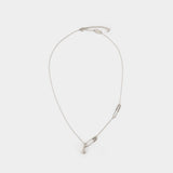 Collier Safety Pin - Vivienne Westwood - Argent - Gris