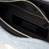 Sac Porté Épaule Double D - DIESEL - Coton - Bleu