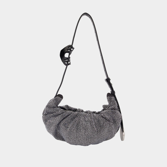 Sac À Main Grab-D Small - DIESEL - Coton - Argenté