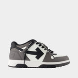 Sneakers Out Of Office - OFF WHITE - Cuir - Gris