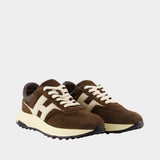 Sneakers Hyperlight Allacciato H - Hogan - Cuir - Kaki