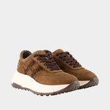 Sneakers H669 Allacciato H - Hogan - Cuir - Marron