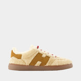 Sneakers Cool Allacciato H - Hogan - Cuir - Beige