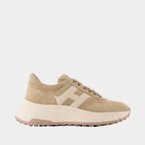 Sneakers H669 Allacciato H - Hogan - Cuir - Beige