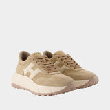 Sneakers H669 Allacciato H - Hogan - Cuir - Beige
