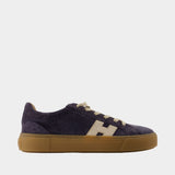 Sneakers H705 Allacciato H - Hogan - Cuir - Bleu