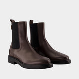Bottes Gomma - Tod's - Cuir - Marron