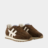 Sneakers H671 - Hogan - Cuir - Marron