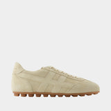 Sneakers H693 - Hogan - Cuir - Beige