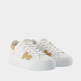 Sneakers H705 - Hogan - Cuir - Blanc