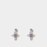 Boucles D'oreilles Maitena - Vivienne Westwood - Laiton - Argenté