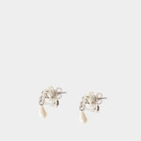 Boucles D'oreilles Claude Small - Vivienne Westwood - Laiton - Argenté
