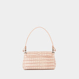 Sac Porté Épaule Hazel Medium - Vivienne Westwood - Cuir - Rose