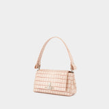 Sac Porté Épaule Hazel Medium - Vivienne Westwood - Cuir - Rose