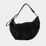 Sac Porté Épaule Agnes Medium - Vivienne Westwood - Cuir - Noir