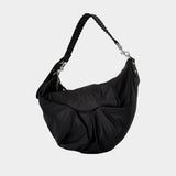 Sac Porté Épaule Agnes Medium - Vivienne Westwood - Cuir - Noir