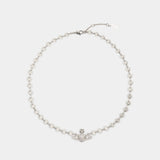Choker Thames Mini - Vivienne Westwood - Métal - Argenté