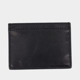 Porte Carte Flat - Vivienne Westwood - Cuir - Noir