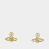 Boucles D'oreilles Grace - Vivienne Westwood - Métal - Doré