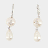 Boucles D'oreilles Martha - Vivienne Westwood - Métal - Argenté