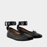 Ballerines Bardot - Vivienne Westwood - Cuir - Noir