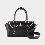 Sac À Bandoulière Bettina Mini - Vivienne Westwood - Cuir - Noir