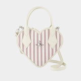 Sac À Bandoulière Josephine Heart - Vivienne Westwood - Coton - Multi
