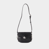 Sac À Bandoulière Hunter - Vivienne Westwood - Cuir - Noir