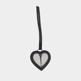 Charm Heart Mirror - Vivienne Westwood - Cuir - Noir