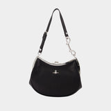 Sac À Main Charm Frame - Vivienne Westwood - Cuir - Noir