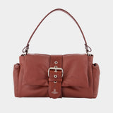 Sac À Main Hazel Treasure Xl - Vivienne Westwood - Cuir - Bordeaux
