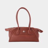 Sac À Main Shirley Small - Vivienne Westwood - Cuir - Marron