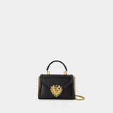 Sac À Bandoulière - Dolce&Gabbana - Cuir - Noir