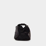 Sac À Bandoulière Japanese - MM6 Maison Margiela - Cuir Synthétique - Noir
