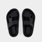 Sandales - MM6 Maison Margiela - Cuir - Noir