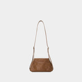 Sac Numeric Medium Worn Out - MM6 Maison Margiela - Cuir - Marron